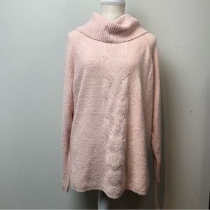 Caslon Women’s Turtleneck Cabke Knit Sweater